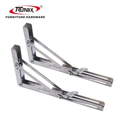Giá đỡ bàn có thể gập lại bằng thủy lực 90 độ treo tường tam giác